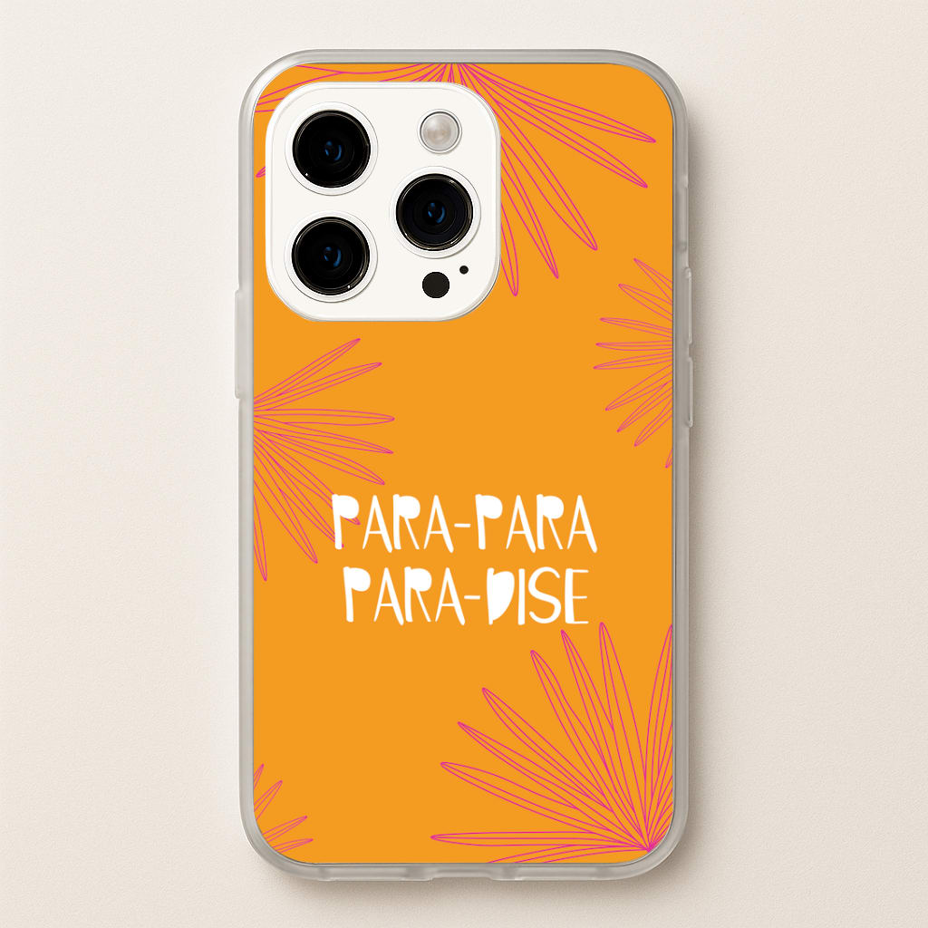 Paradise Lyrics iPhone 15 Pro Max Case