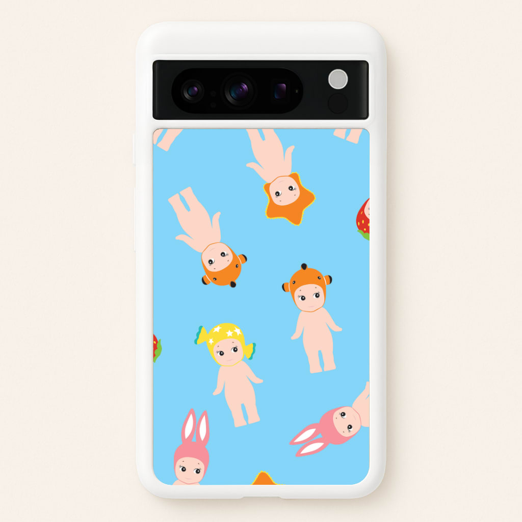 Angels Pattern Google Pixel 8 Pro Case