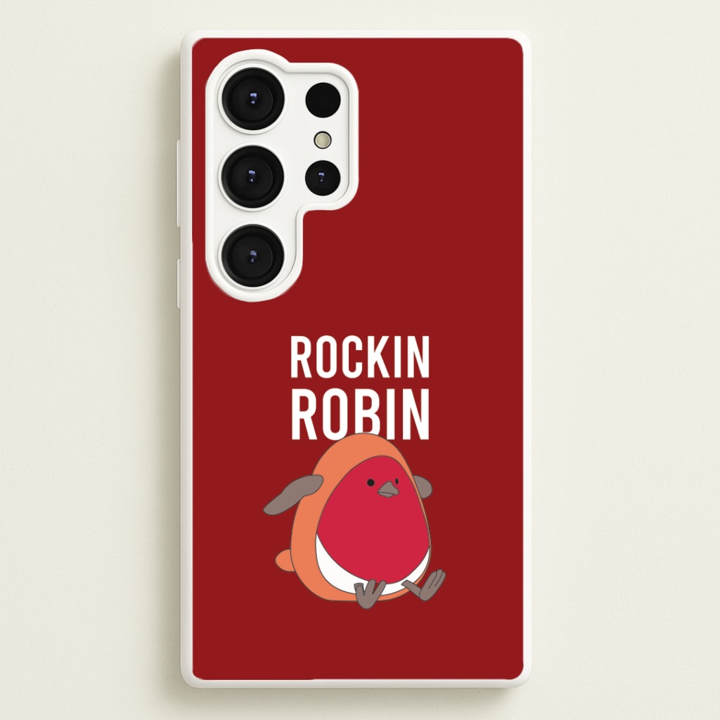 Rockin Robin Plush Galaxy S25 Ultra Case