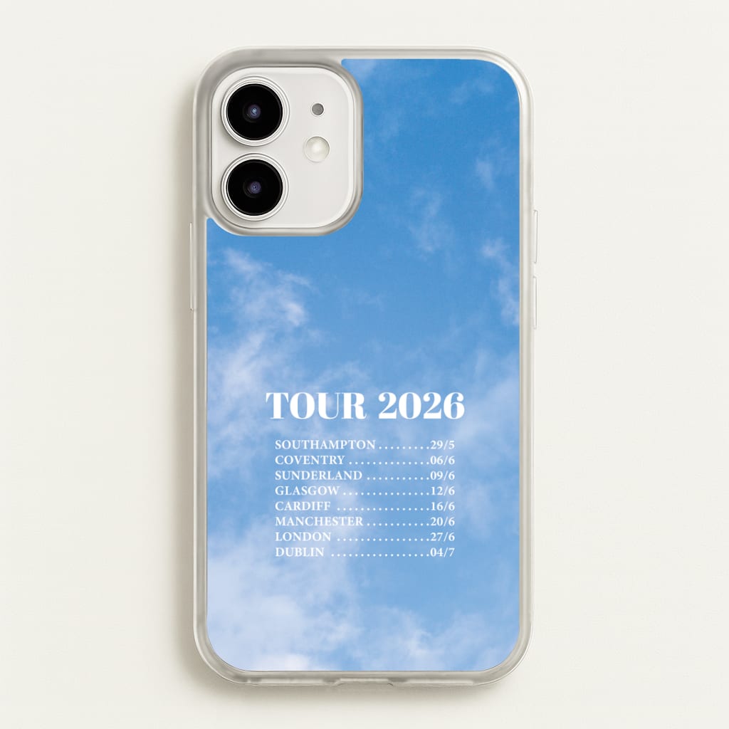 Band Tour 2026 iPhone 12 Mini Case