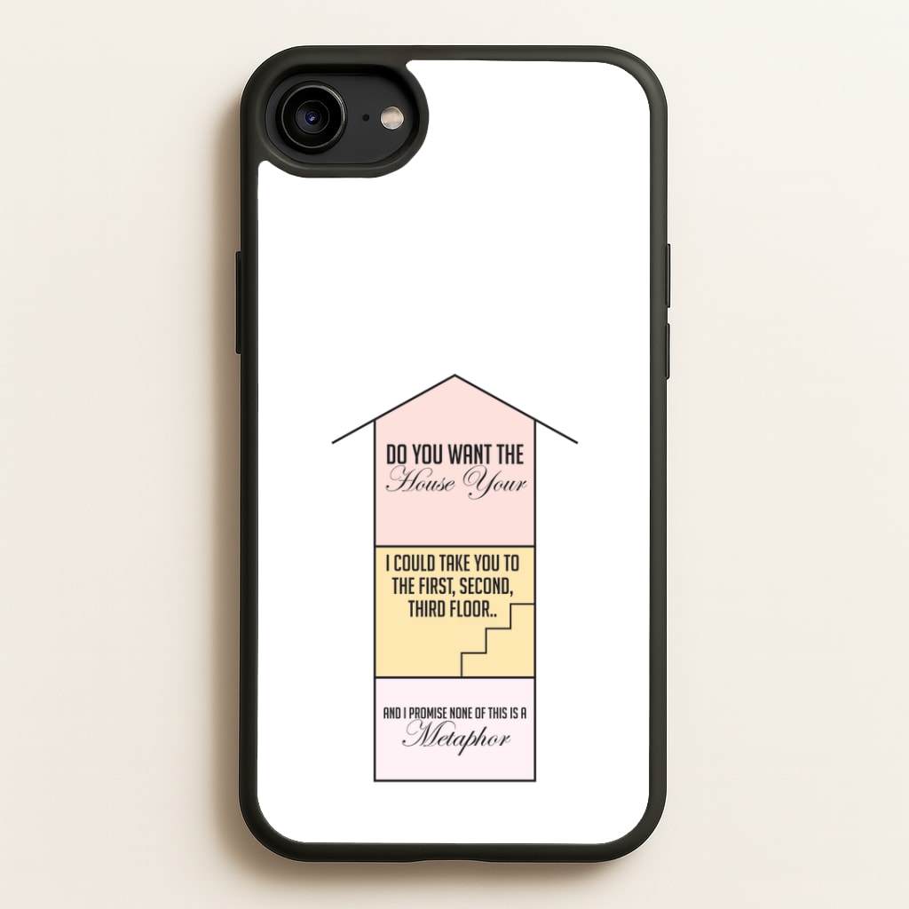Do You Want The Tour Lyrics iPhone 6 / 7 / 8 / SE Case
