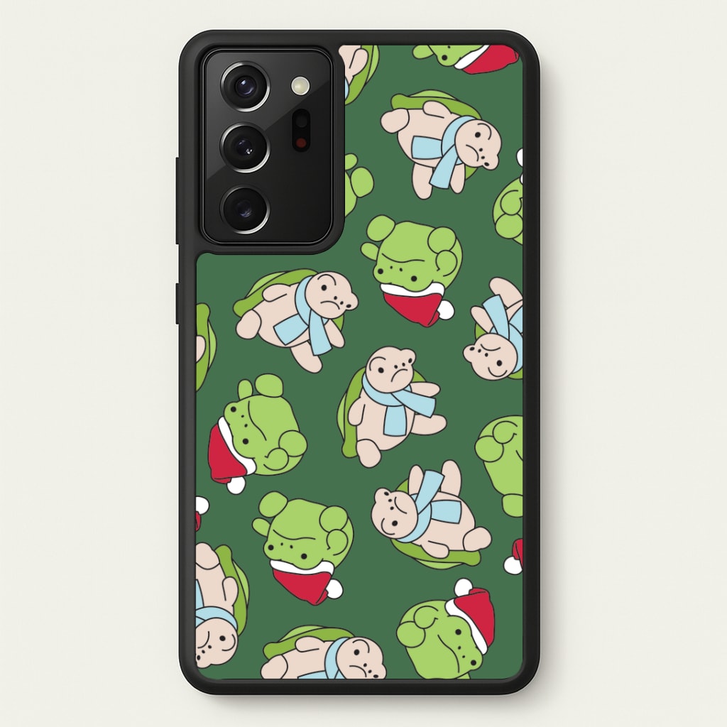 Grumpy Christmas Plushies Pattern Galaxy Note 20 Ultra Case