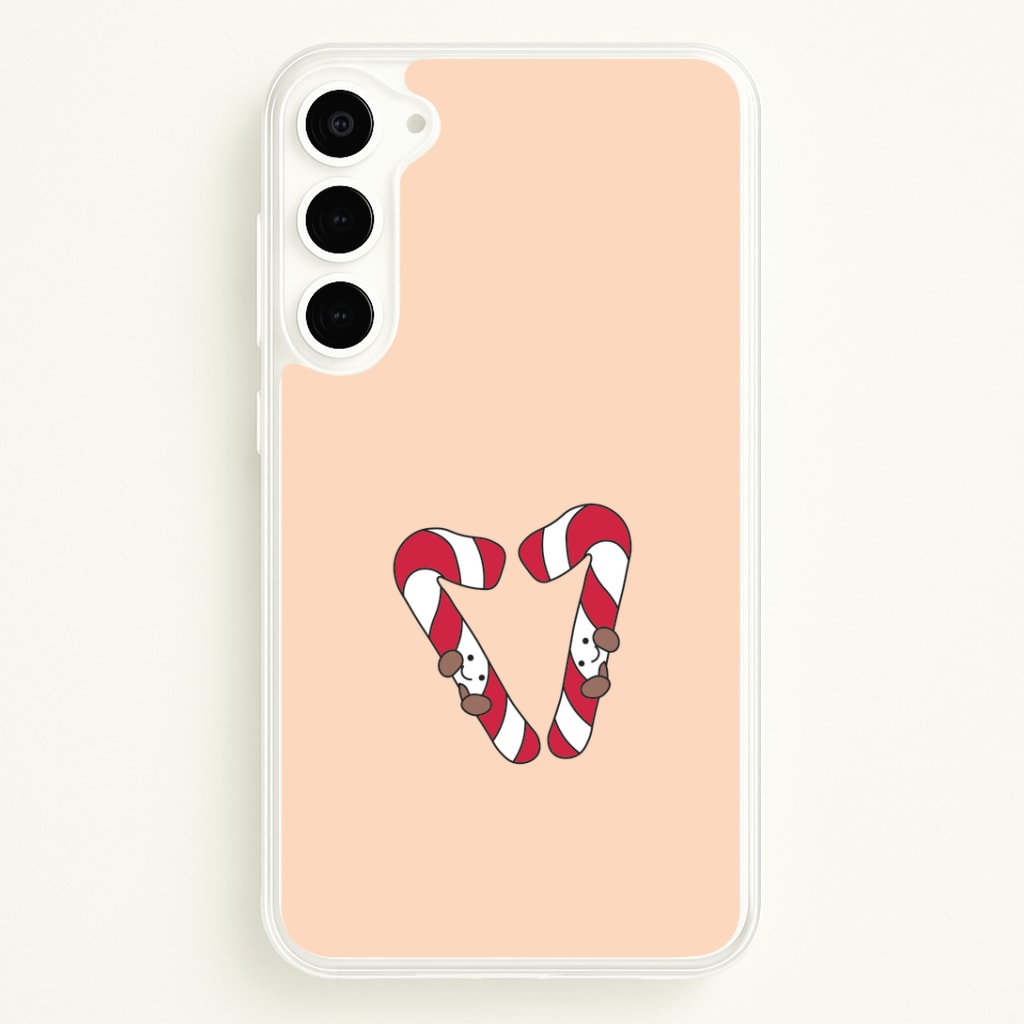Christmas Candycane Plushies Galaxy S23 Case