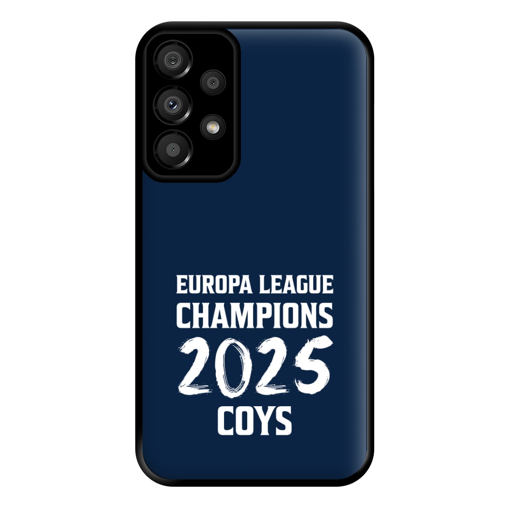 Europa League Winners 2025 - COYS Galaxy A33 Case