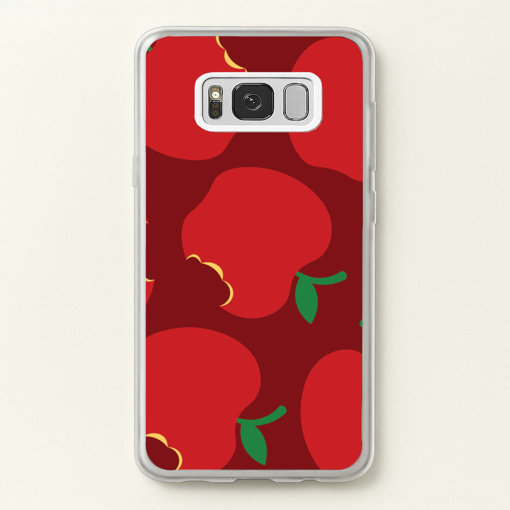 Teacher Apples Pattern Galaxy S8 Plus Case