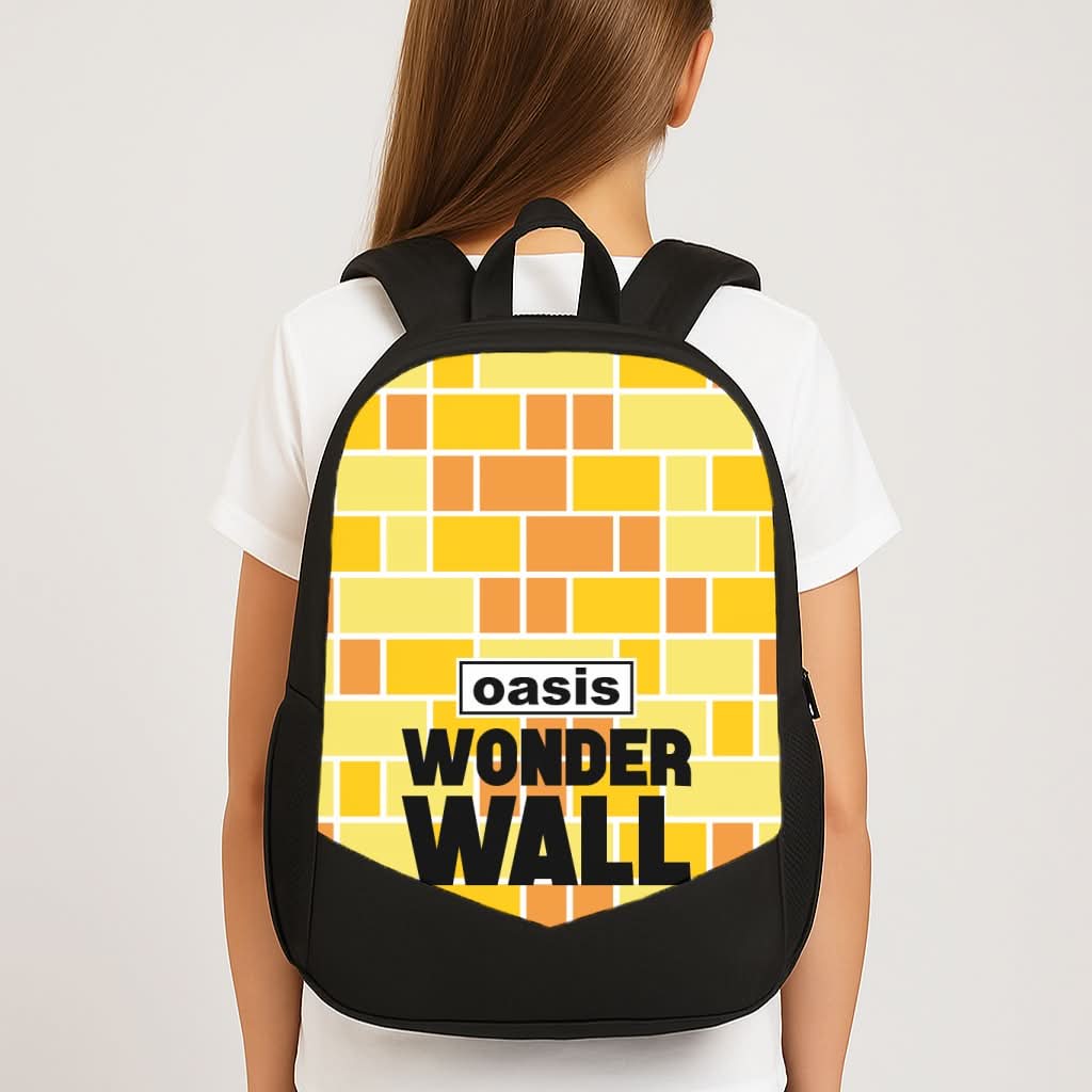 Wonder Wall Pattern School Bag