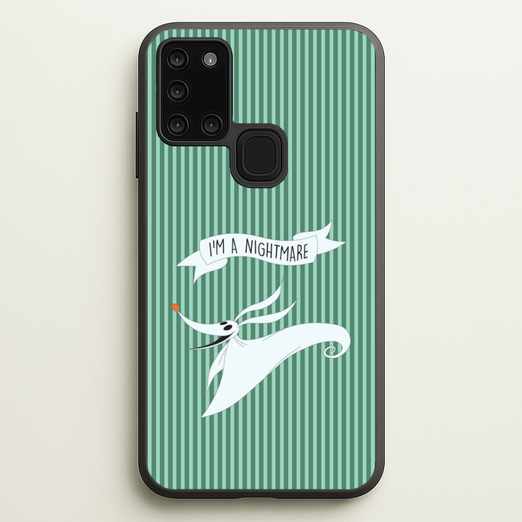 Stripey I'm A Nightmare Galaxy A21s Case