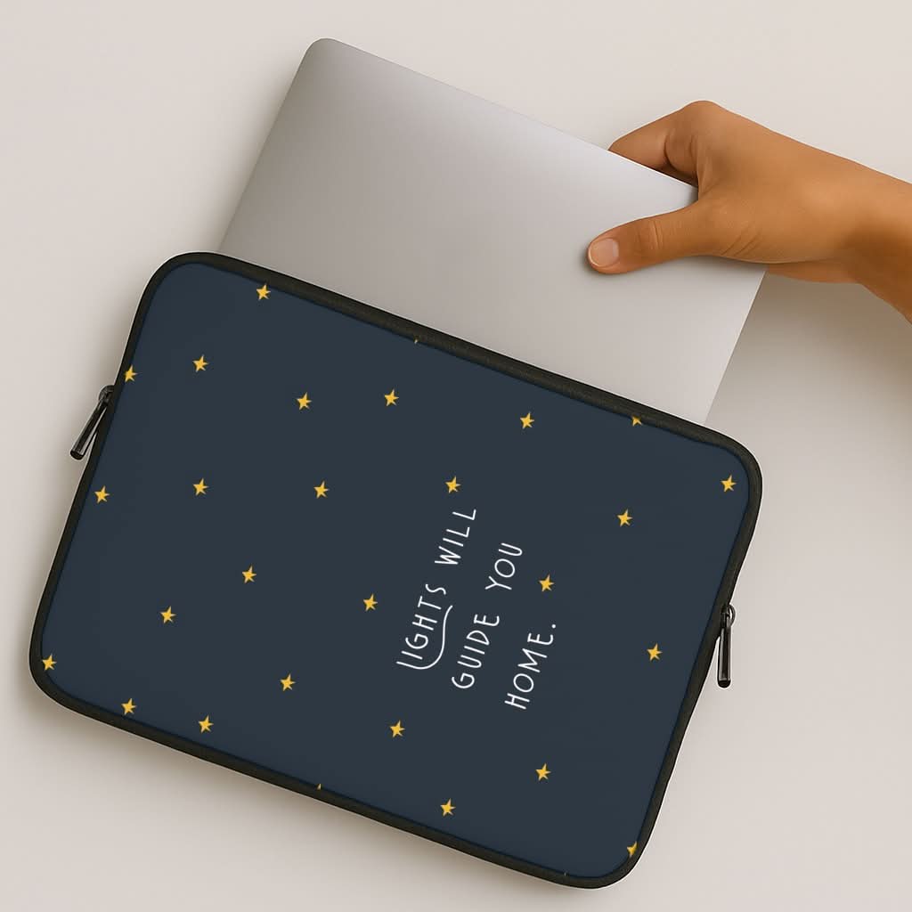 Lights Will Guide You Home MacBook Cover