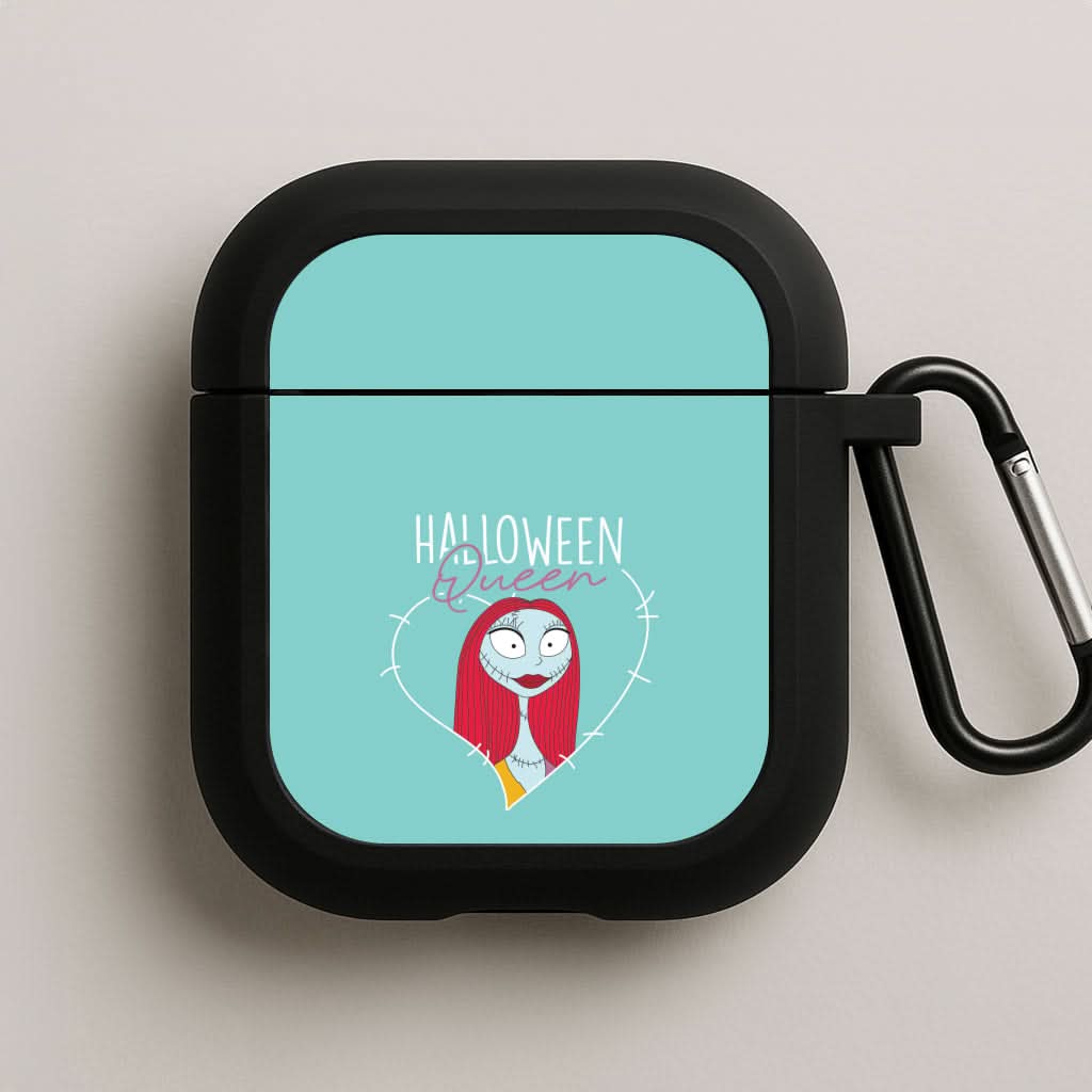Halloween Queen Heart AirPods Case