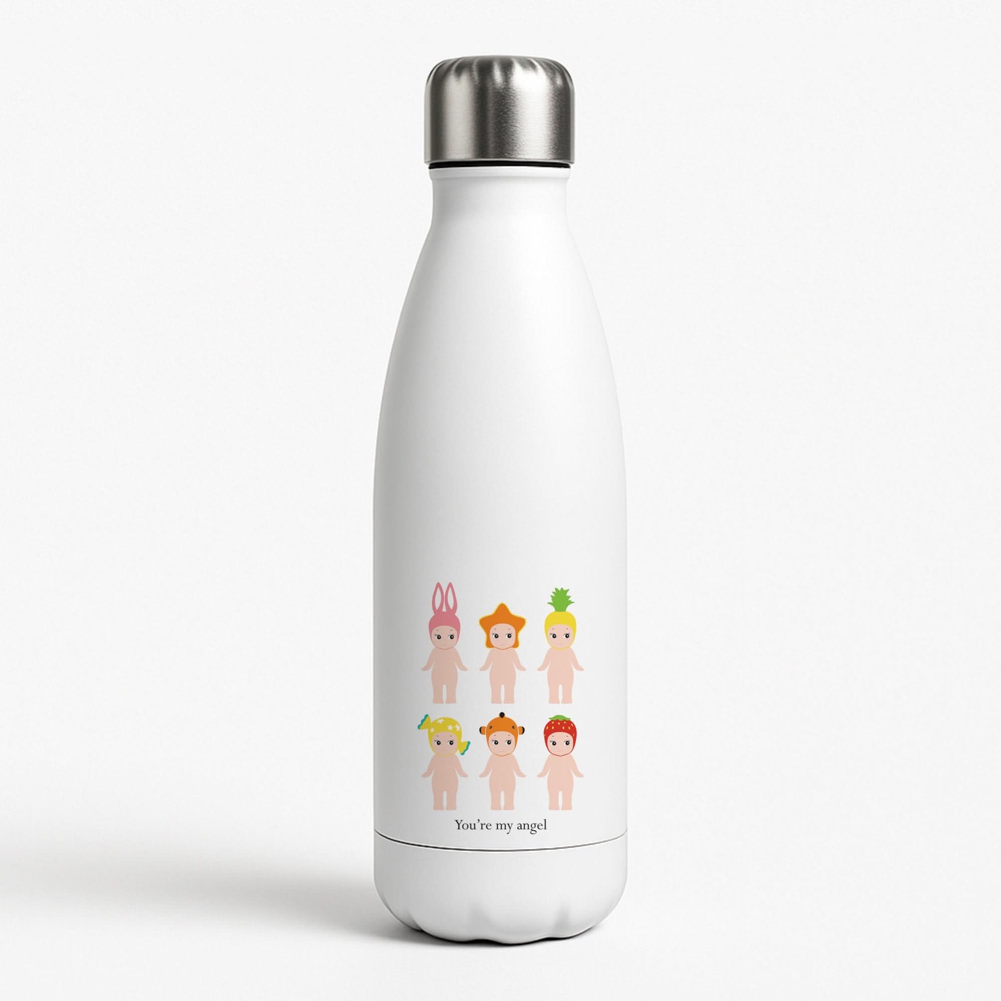 You're My Angel White Water Bottle
