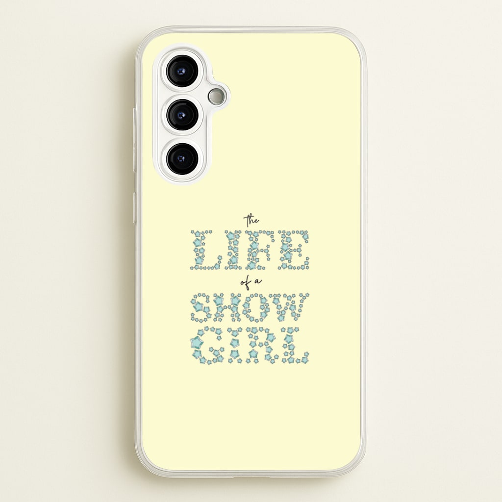 TLOAS Bedazzled Writing Galaxy A54 Case