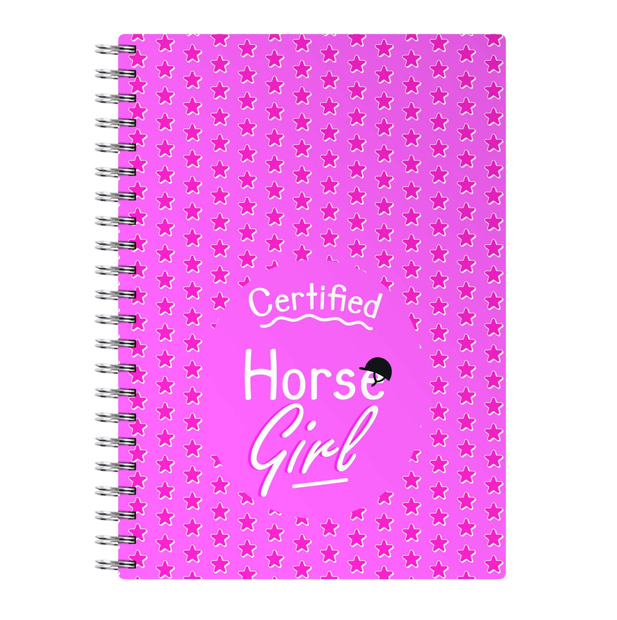 Certified Horse Girl - Horses Notebook