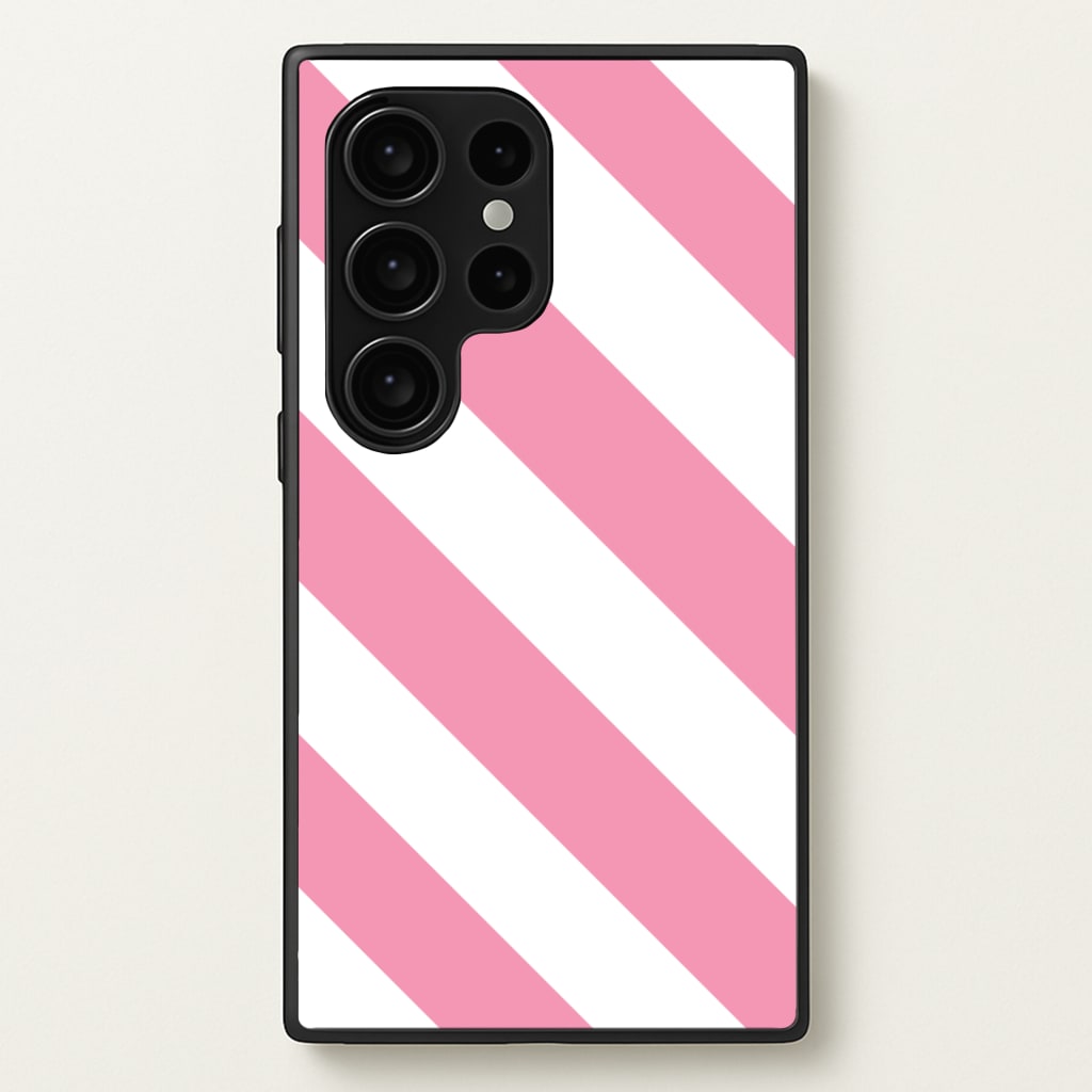Candy Cane Stripes Galaxy S24 Ultra Case
