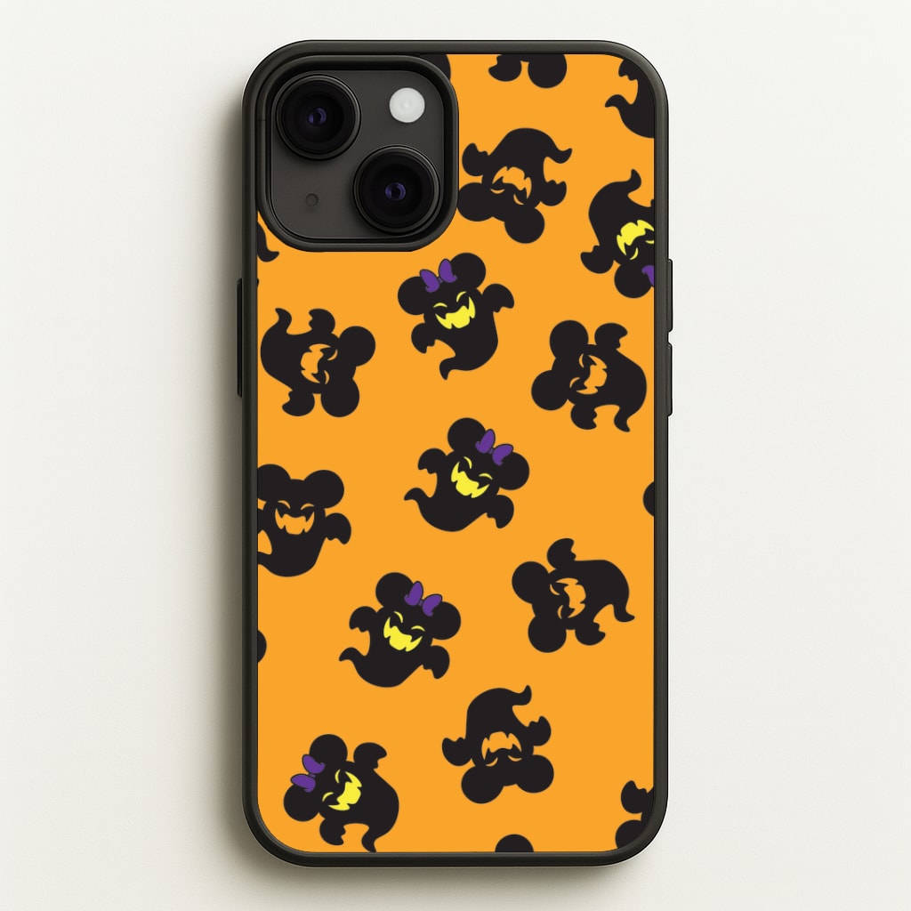 Mouse Ghosts Pattern iPhone 13 Mini Case