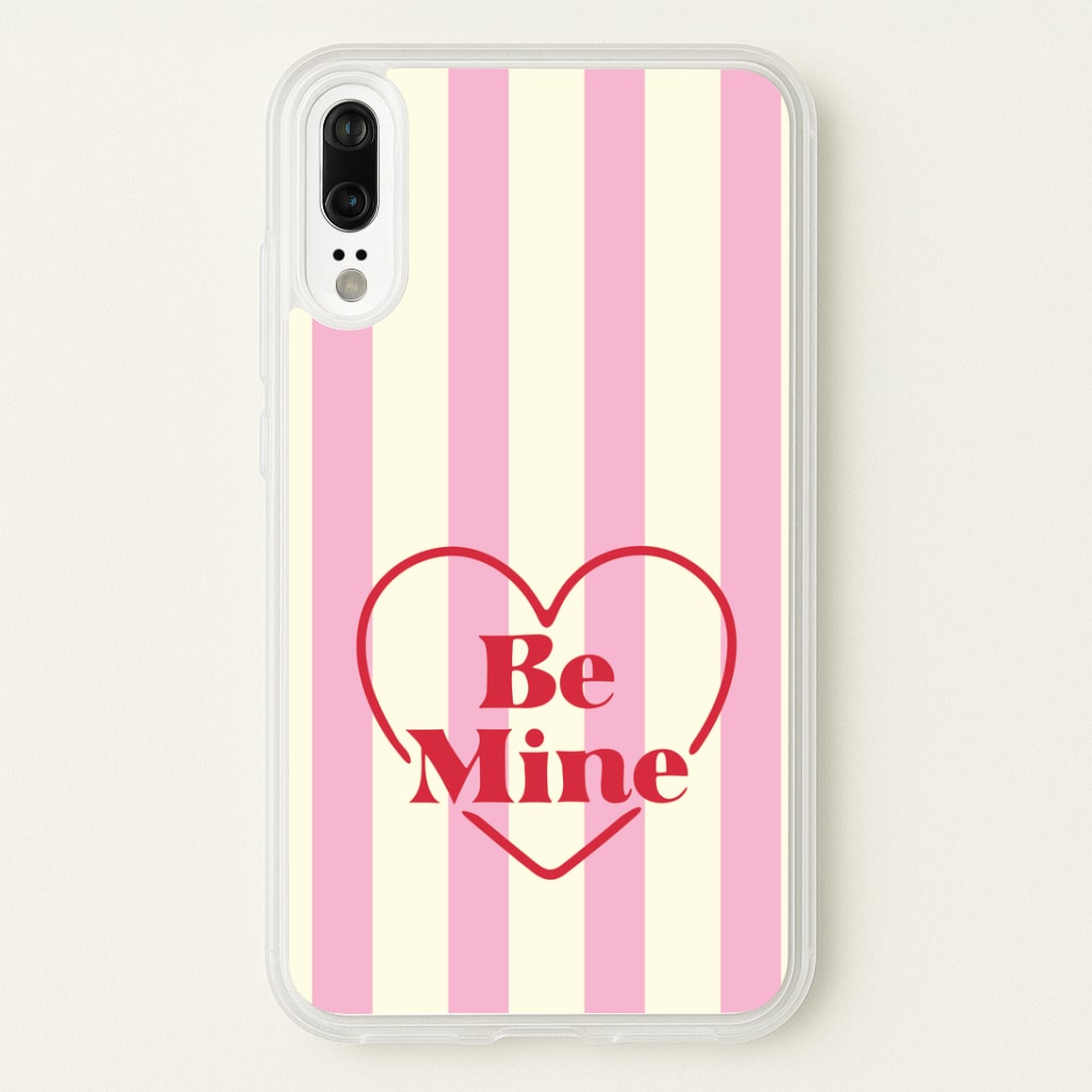 Be Mine Stripey Huawei P20 Case