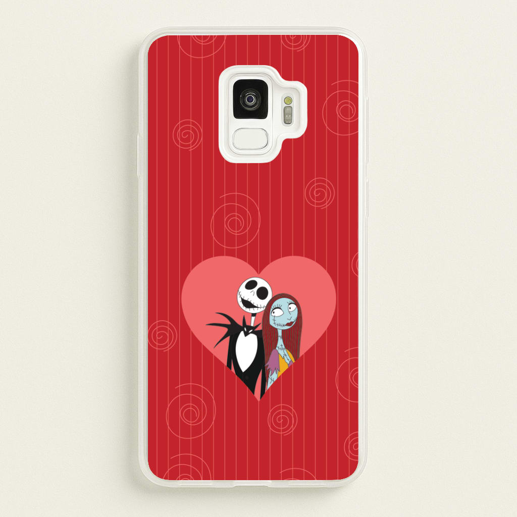 J And S Heart Galaxy S9 Case