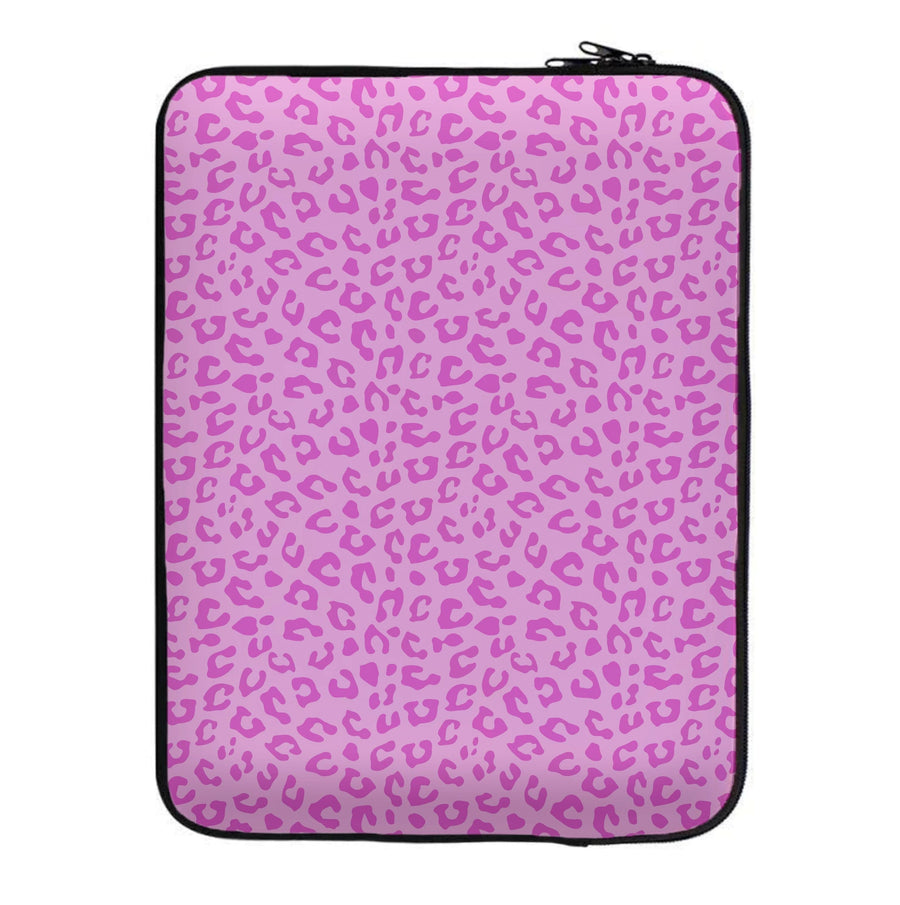 Pink Cheetah - Animal Patterns Laptop Sleeve