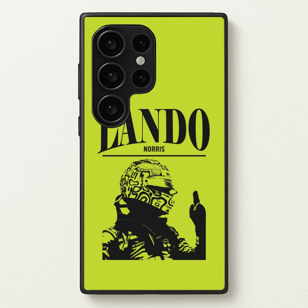 Lando Black And Green Galaxy S24 Ultra Case