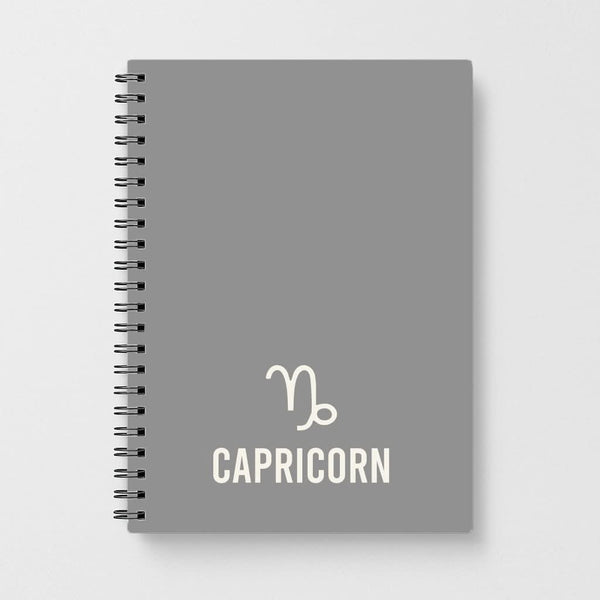 Capricorn Pastel Zodiac Notebook