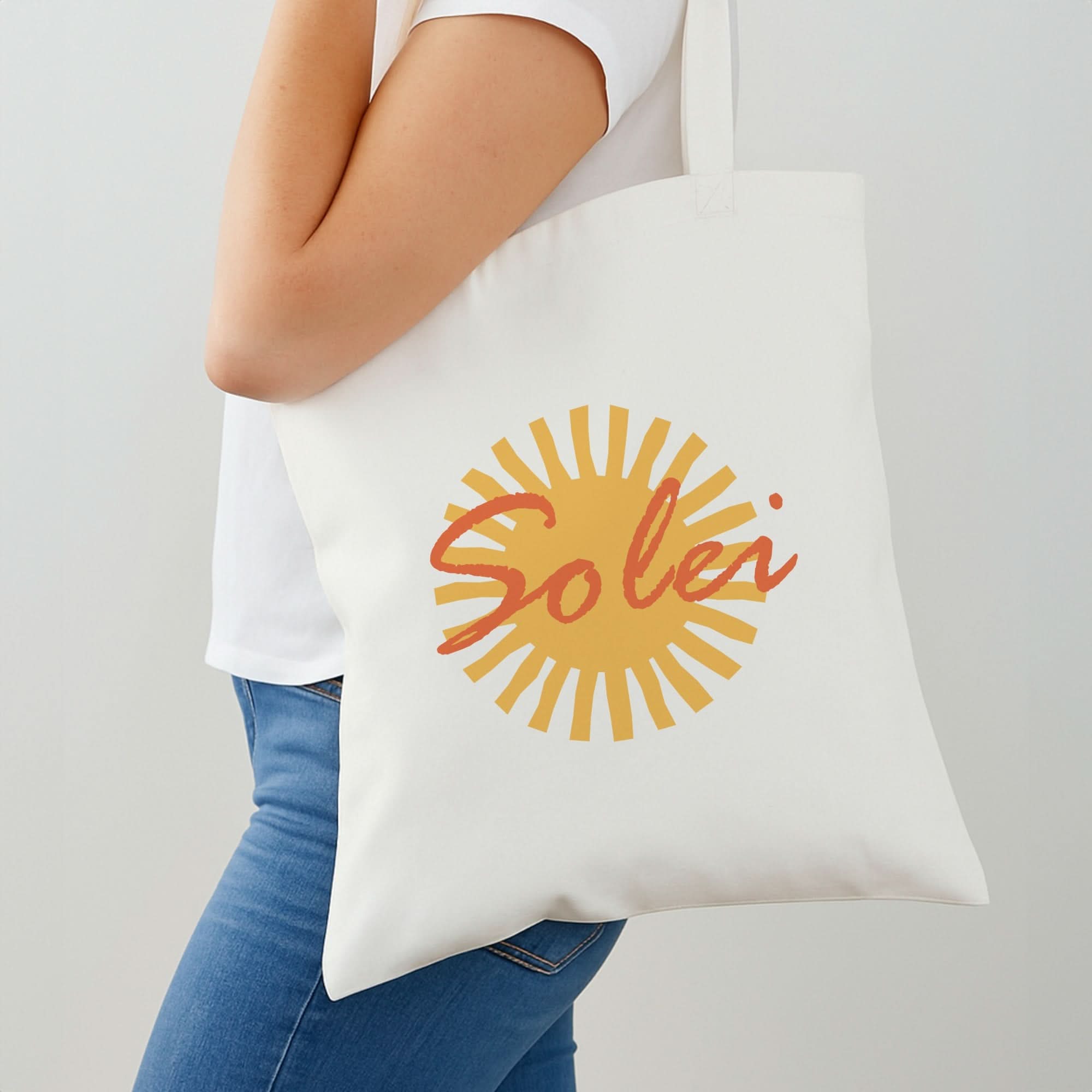 Abstract Sun Solei Shoulder Bag