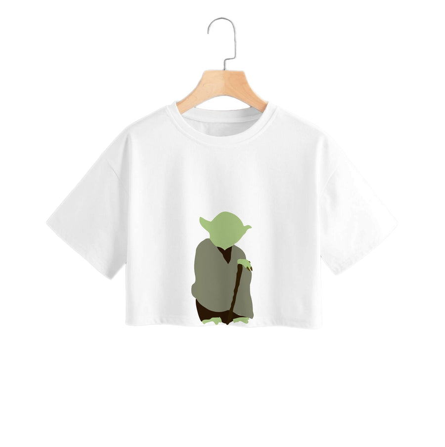 Yoda Faceless - Star Wars Crop Top