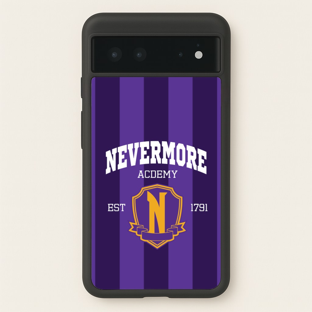 Addams Academy Purple Google Pixel 6 Case