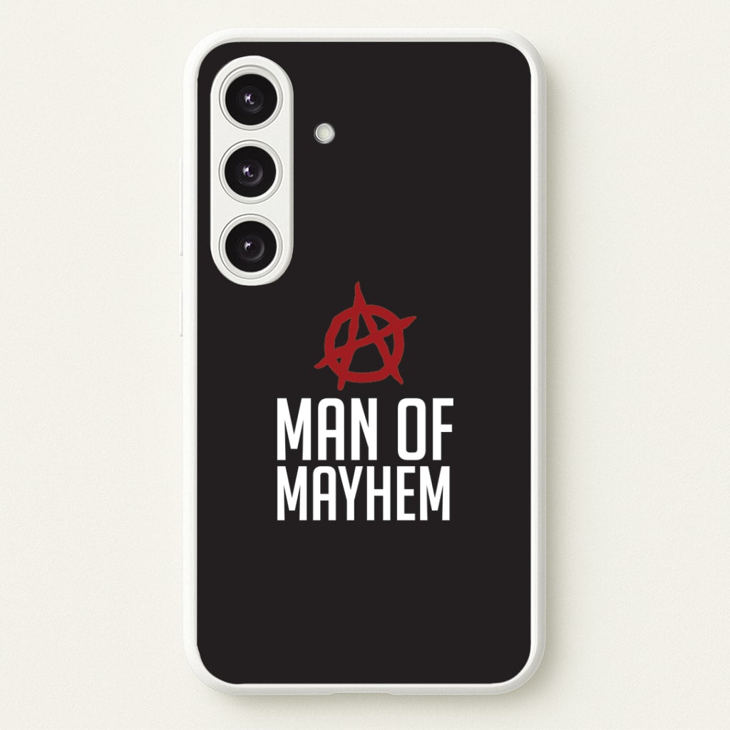 Man Of Mayhem Galaxy S24 Plus Case