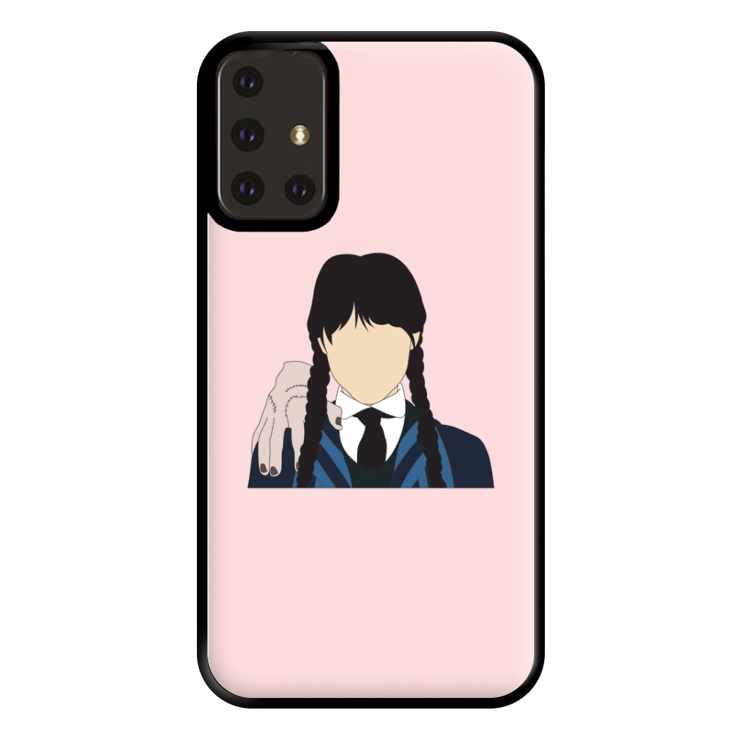 Wednesday And Thing Galaxy A71 Case