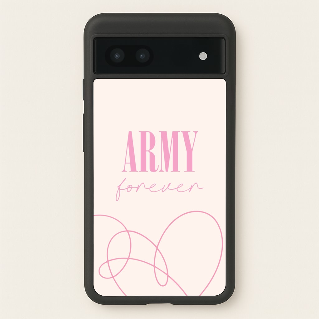 Army Forever Pink Google Pixel 7a Case