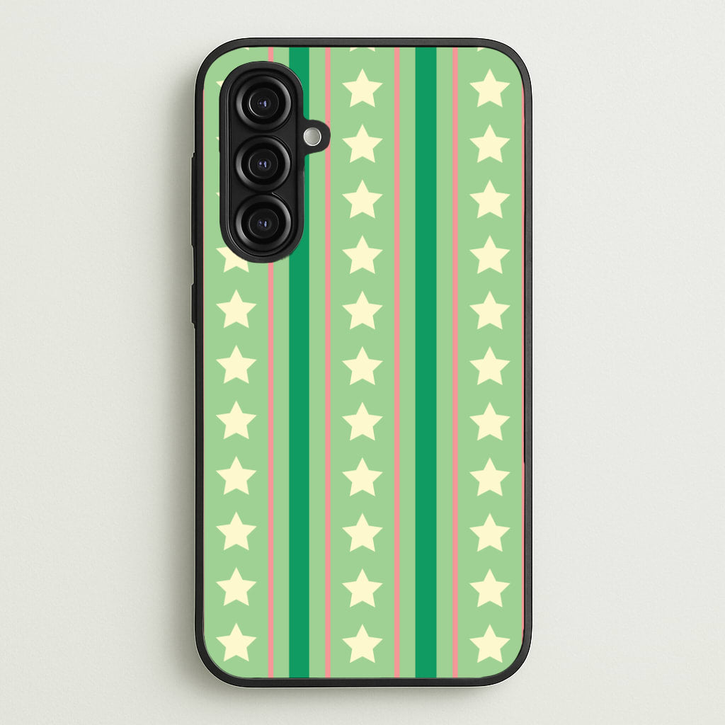 Stars And Stripes Christmas Pattern Galaxy A16 Case