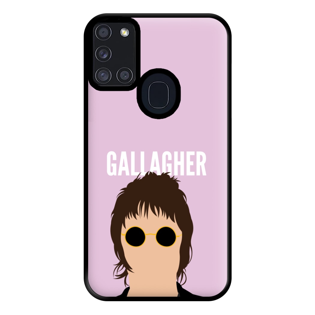 Rock Band Member Purple Galaxy A21s Case