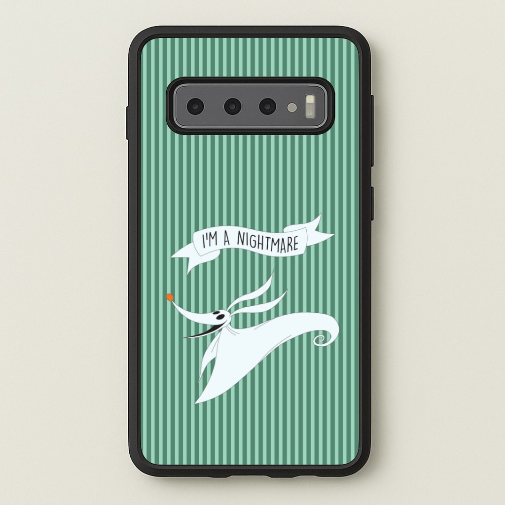 Stripey I'm A Nightmare Galaxy S10 Case