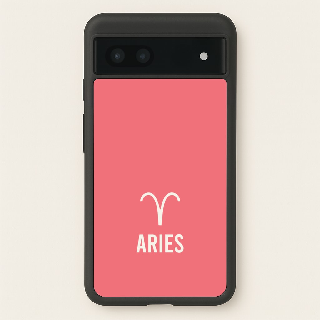Aries Pastel Zodiac Google Pixel 6a Case