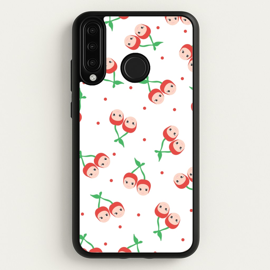 Cherry Angels Pattern Huawei P30 Lite Case