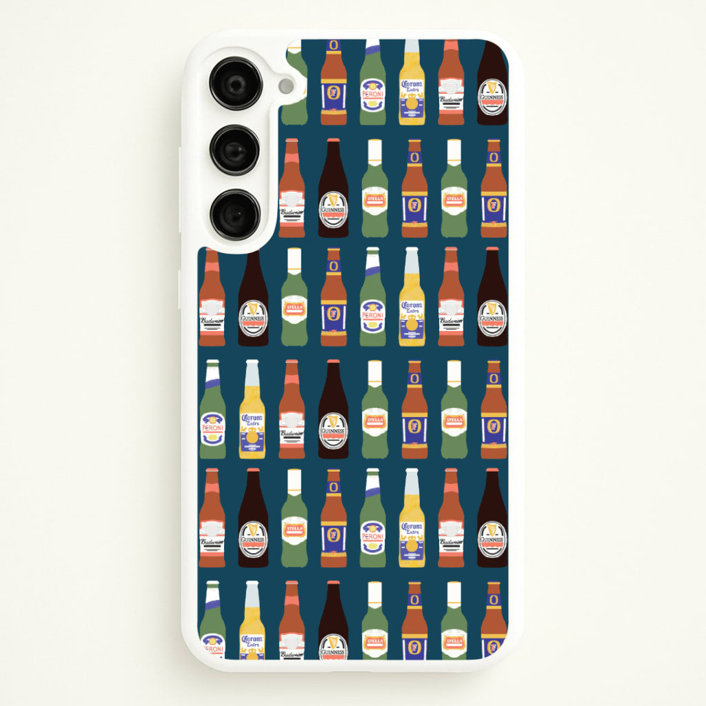 Geometric Brewery Pattern Galaxy S23 Case