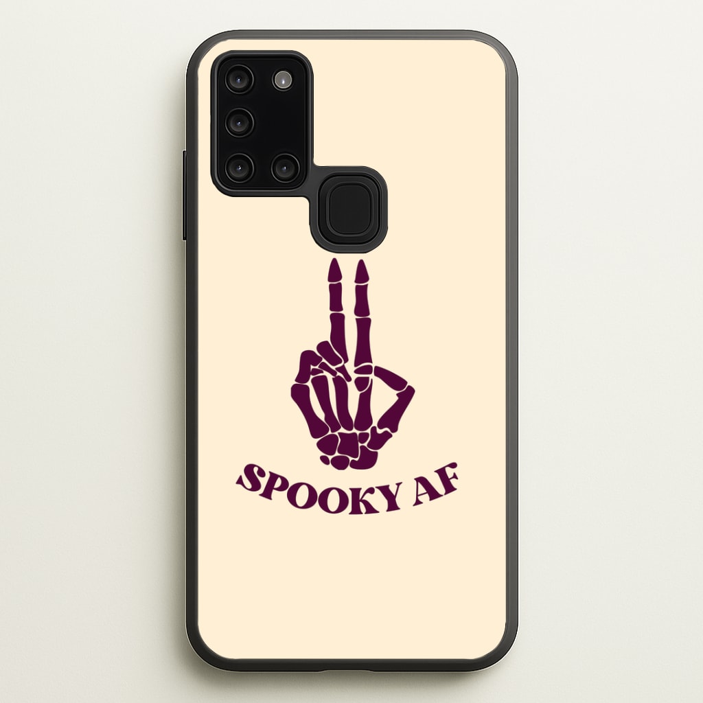 Spooky AF Galaxy A21s Case