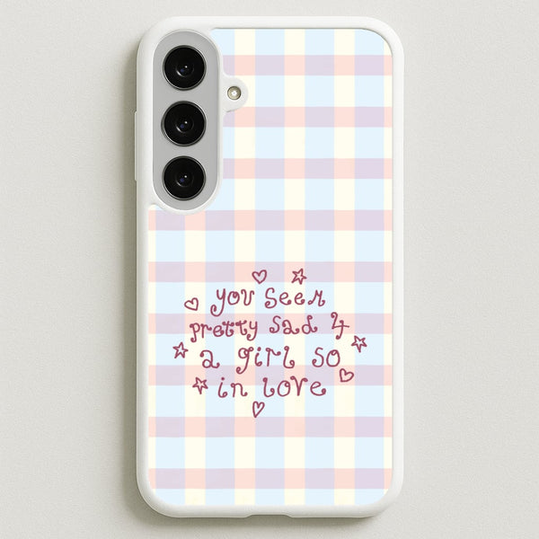 Dreamy Plaid Galaxy S25FE Case