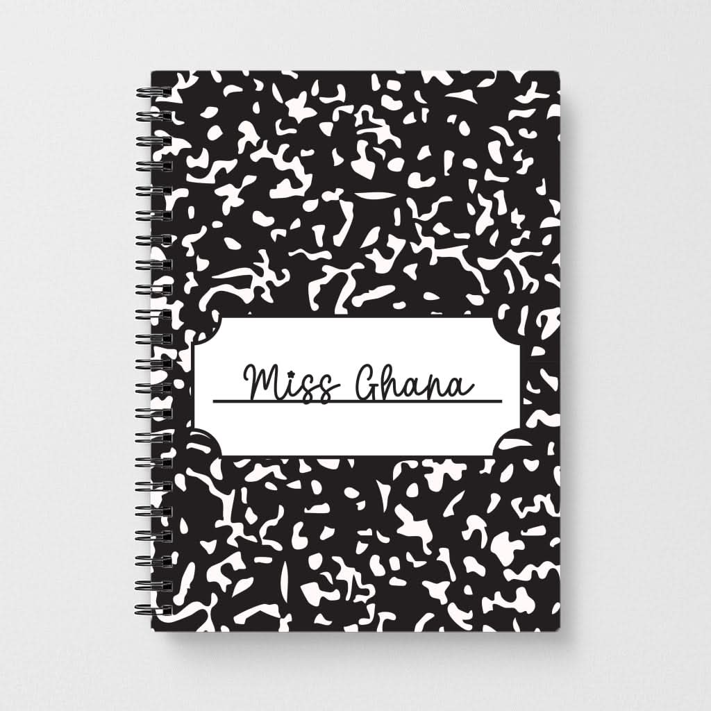 Personalised School Notebook Notebook