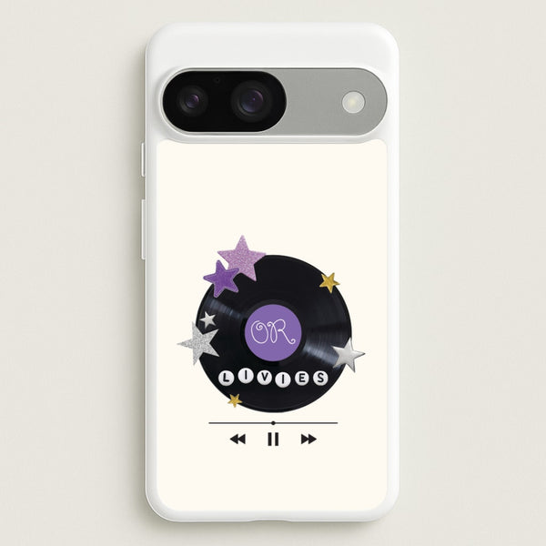 Amethyst Vinyl Scrapbook Google Pixel 9 / 9 Pro Case