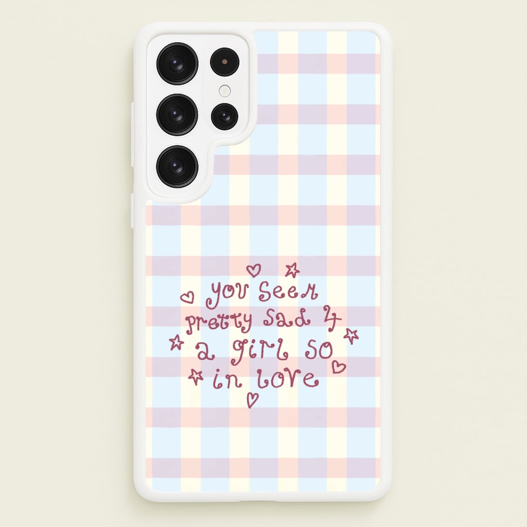 Dreamy Plaid Galaxy S23 Ultra Case