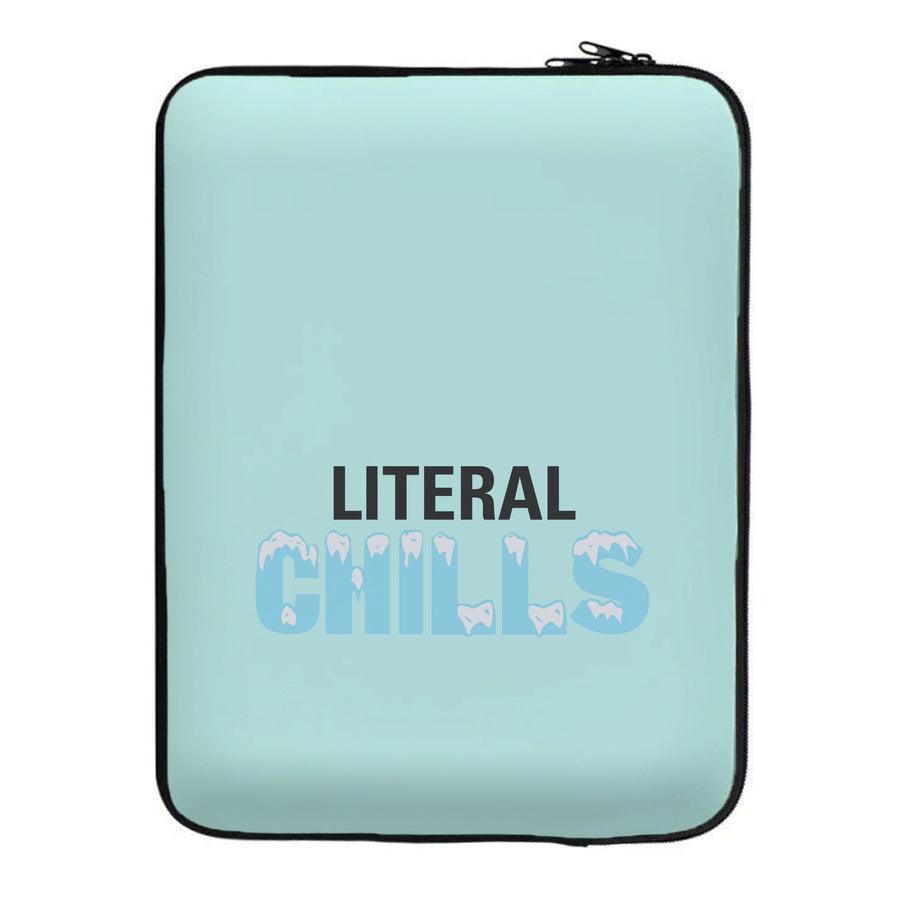 Literal Chills - Brooklyn Nine-Nine Laptop Sleeve