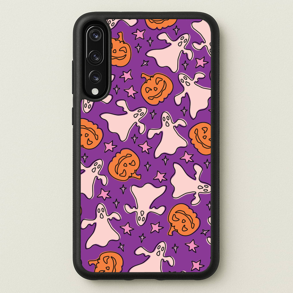 Abstract Halloween Pattern Huawei P20 Pro Case