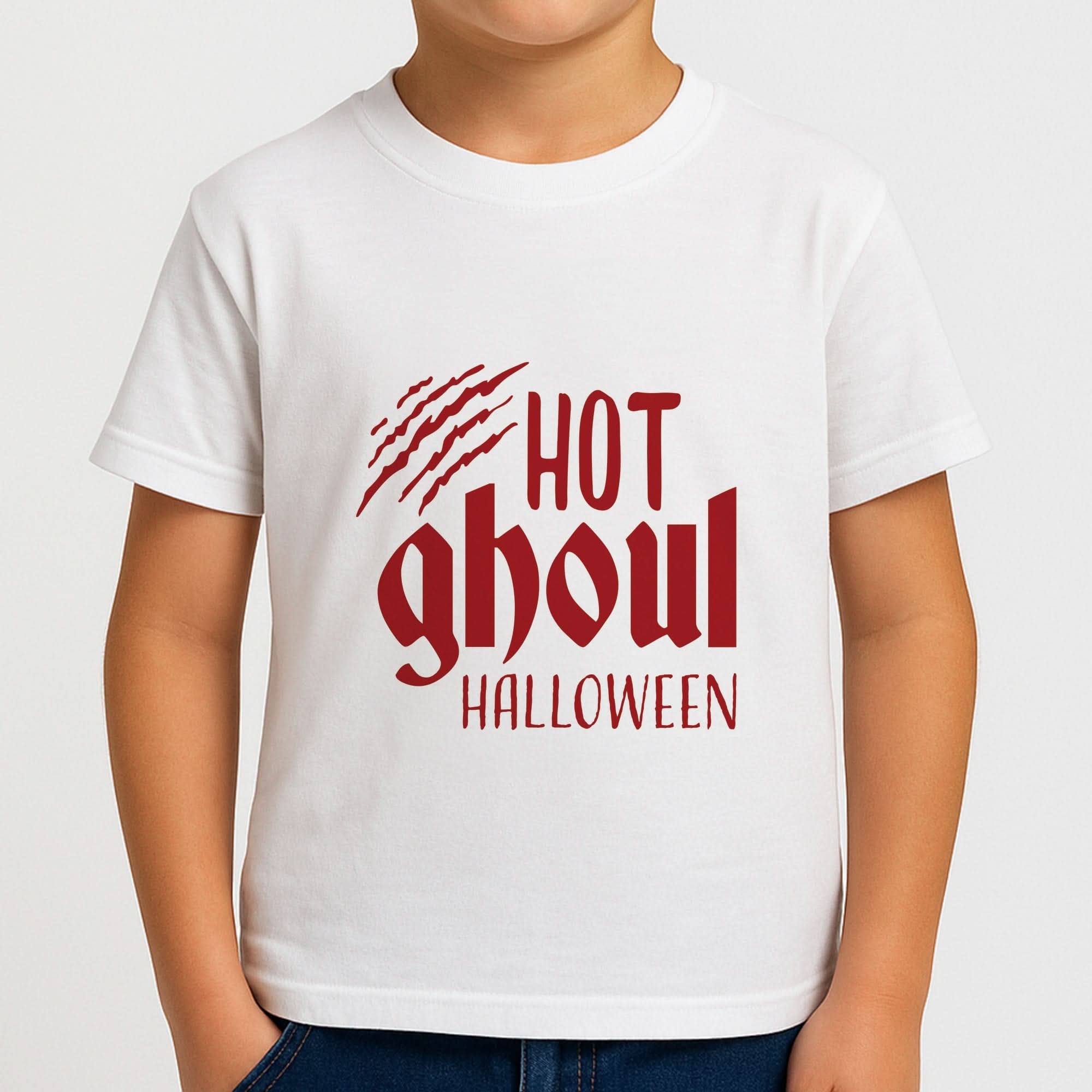 Hot Ghoul Halloween Boys T-Shirt