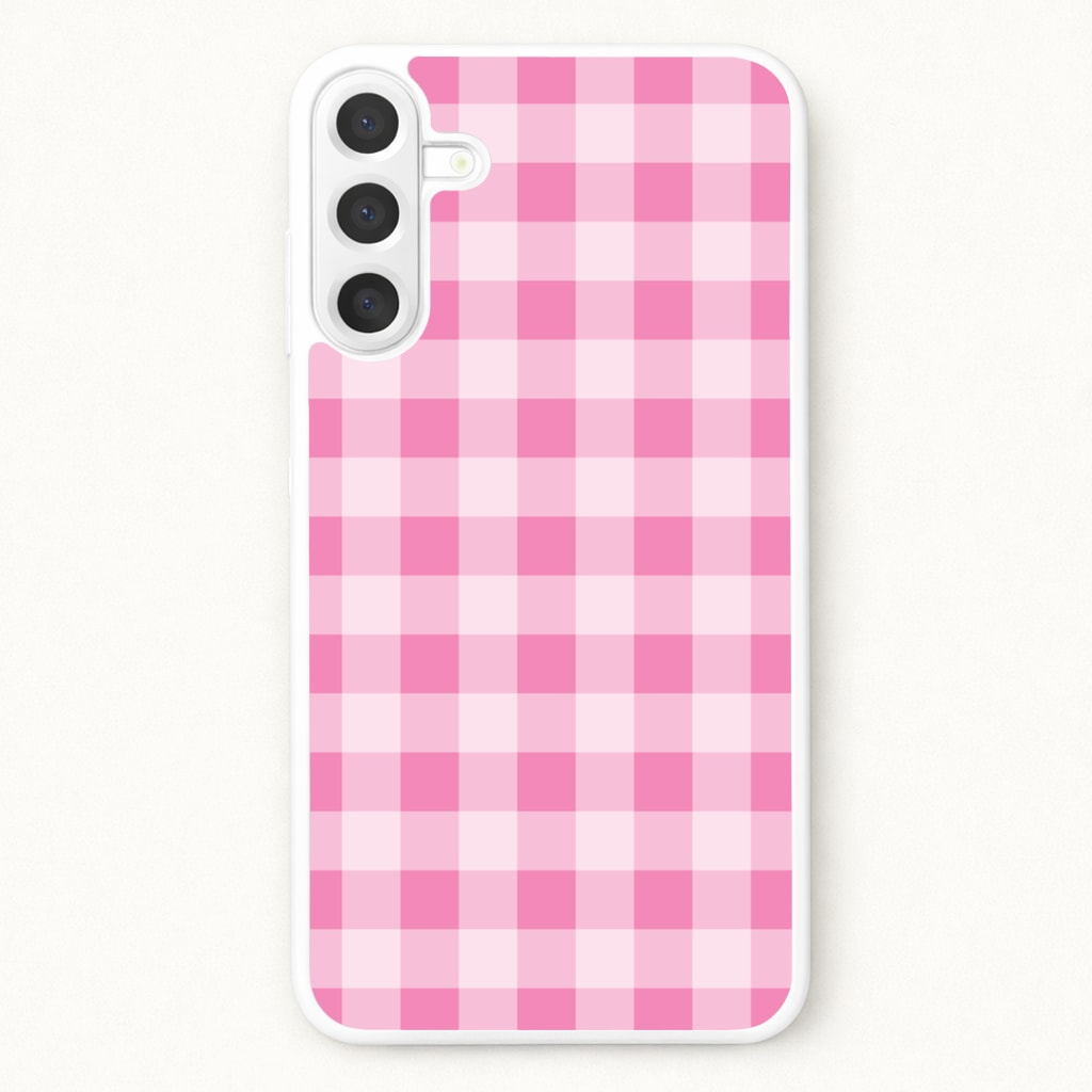 Strawberry Gingham Galaxy A17 Case