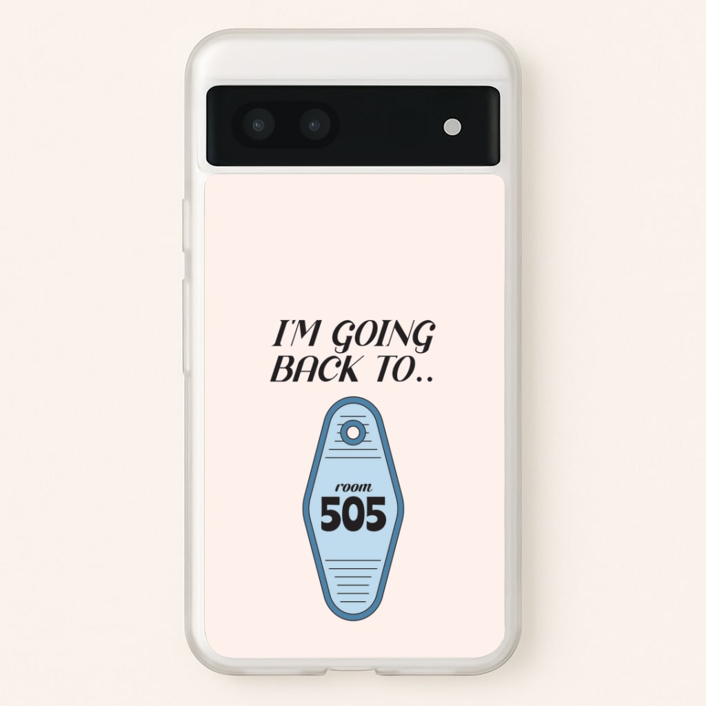 I'm Going Back To 505 Keyring Google Pixel 7a Case