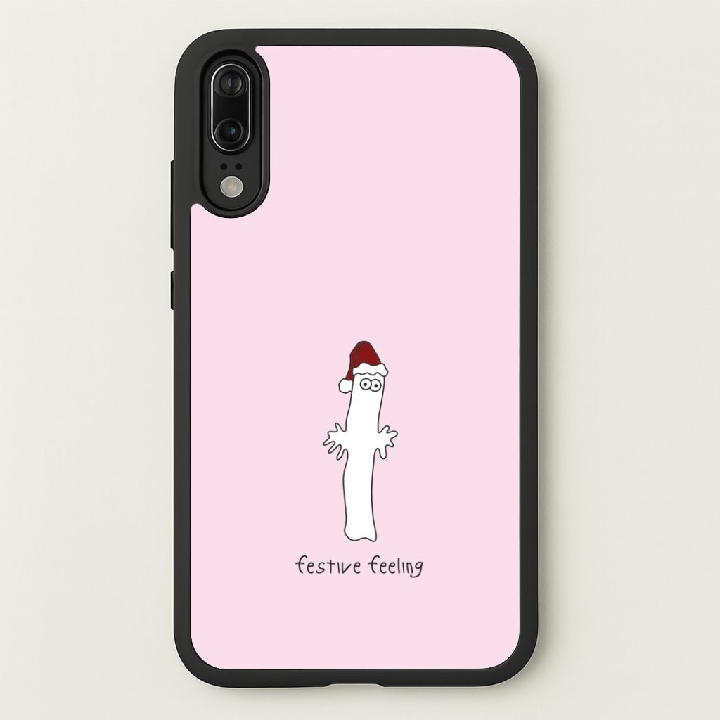 Festive Feeling Wiggly Moom Huawei P20 Case