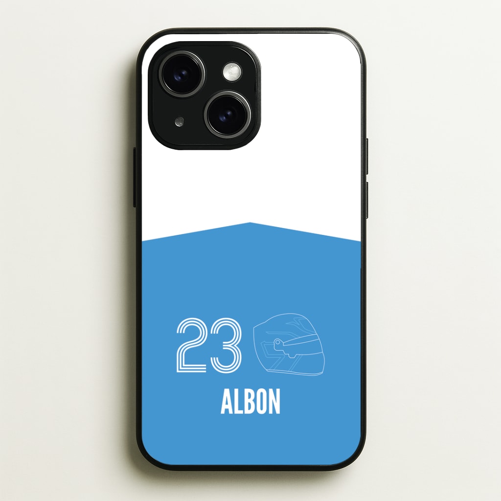 Albon Helmet 2026 iPhone 15 Case