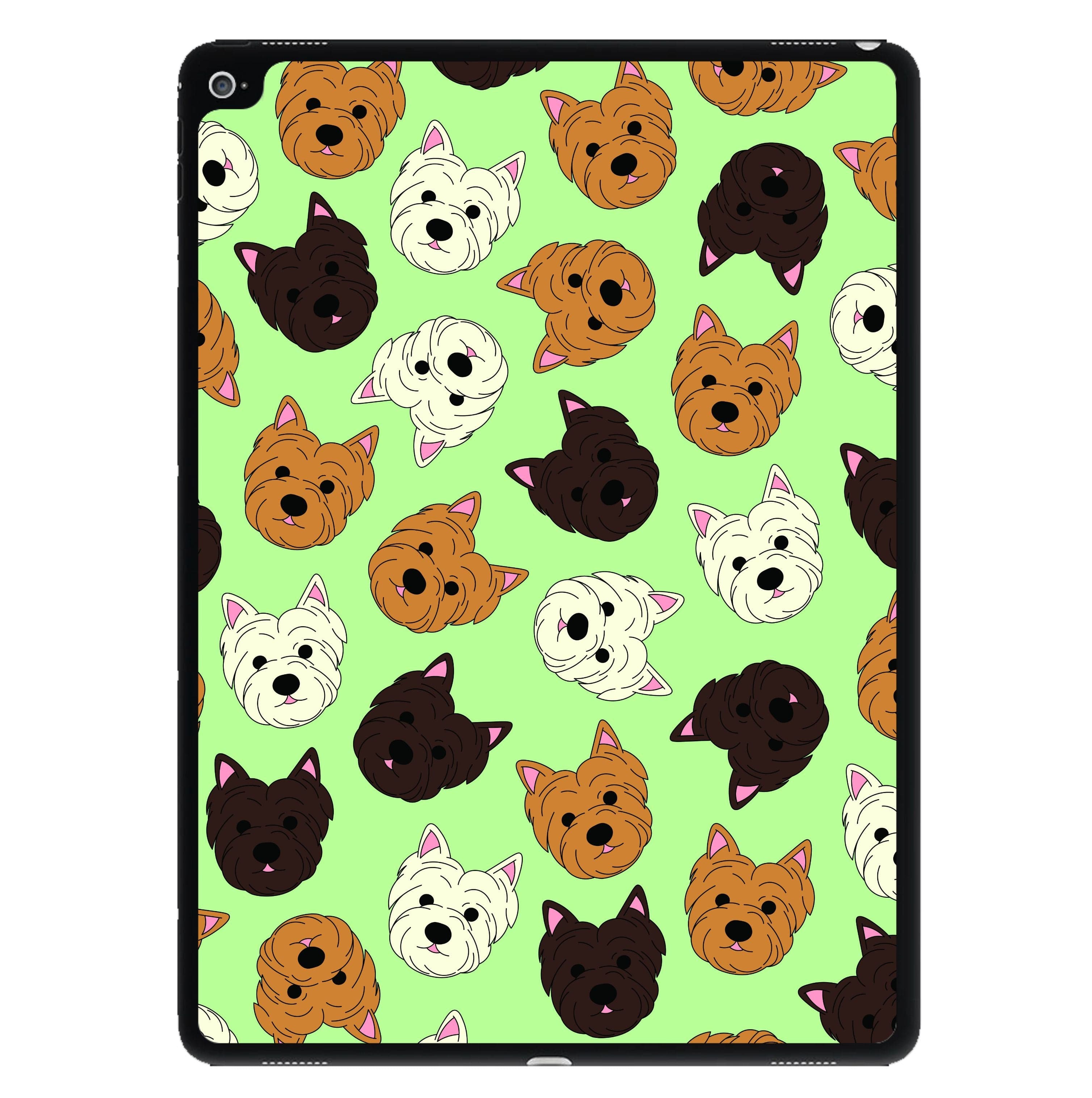 Border Terrier Pattern iPad Case