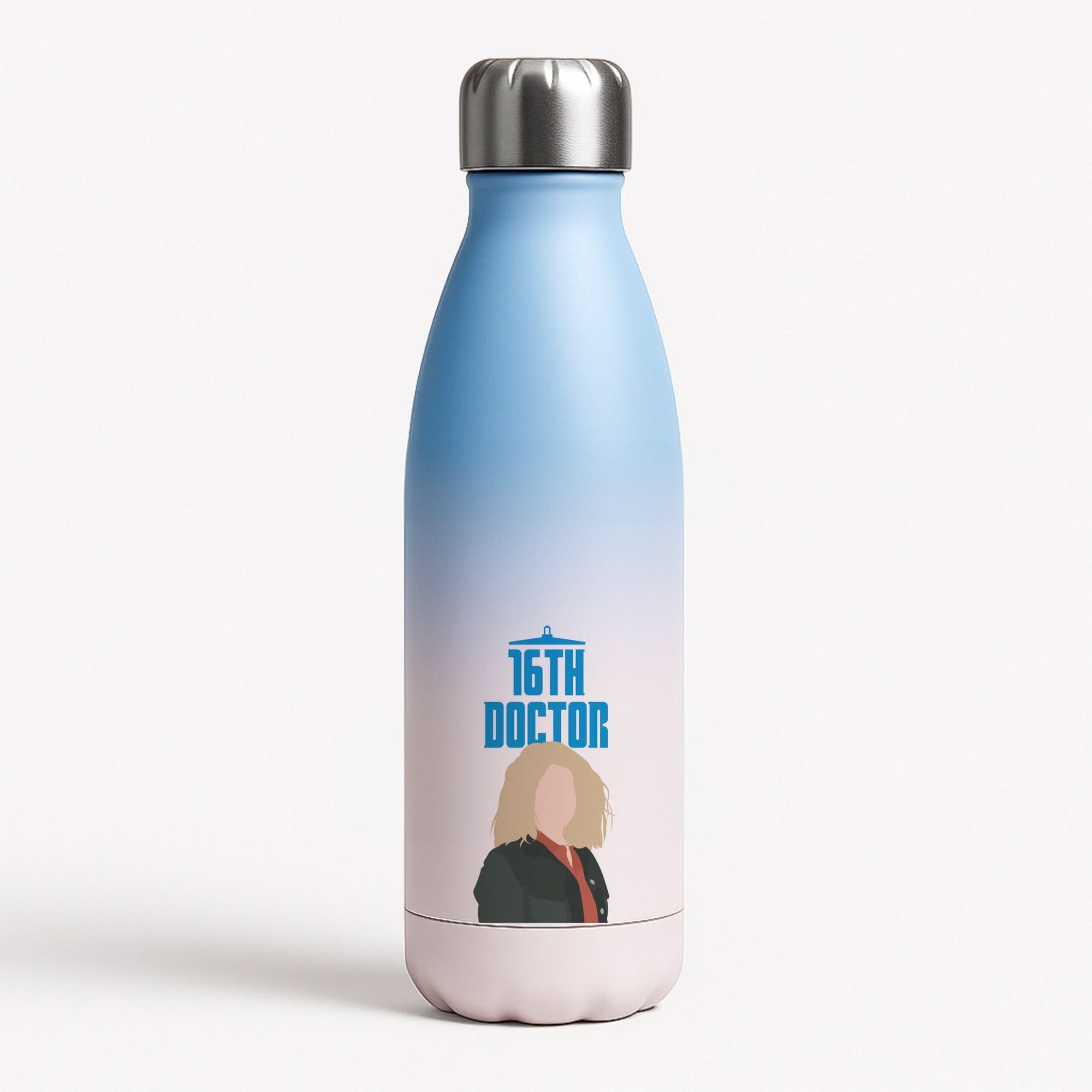 16th Doctor Billie Blue Water Bottle