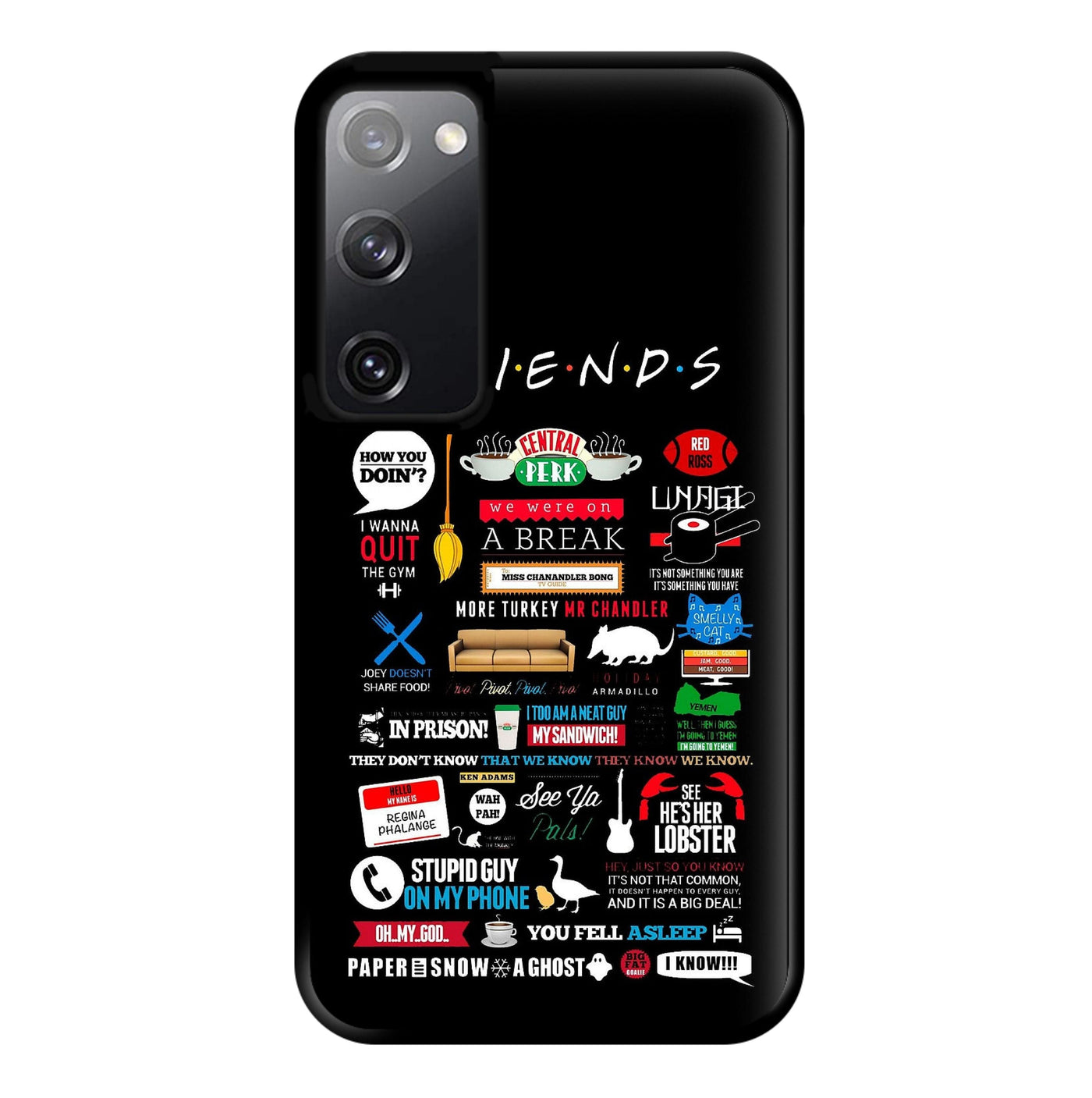 All The Quotes - Friends Phone Case
